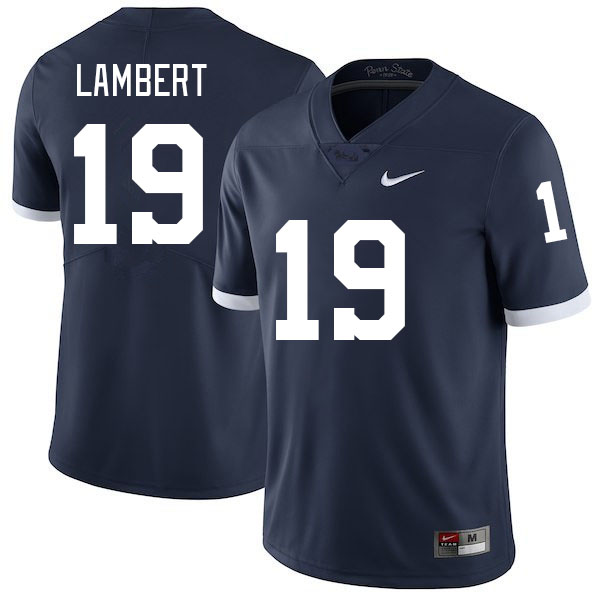 Men #19 Jack Lambert Penn State Nittany Lions College Football Jerseys Stitched-Retro